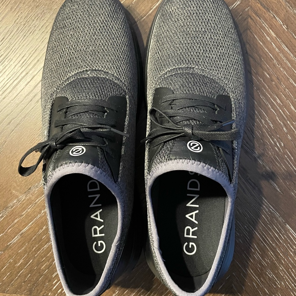 Cole Haan black grand sport journey knit sneaker size 11. Fit like 10.5